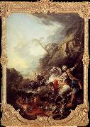 Francois Boucher Leopard Hunt china oil painting reproduction